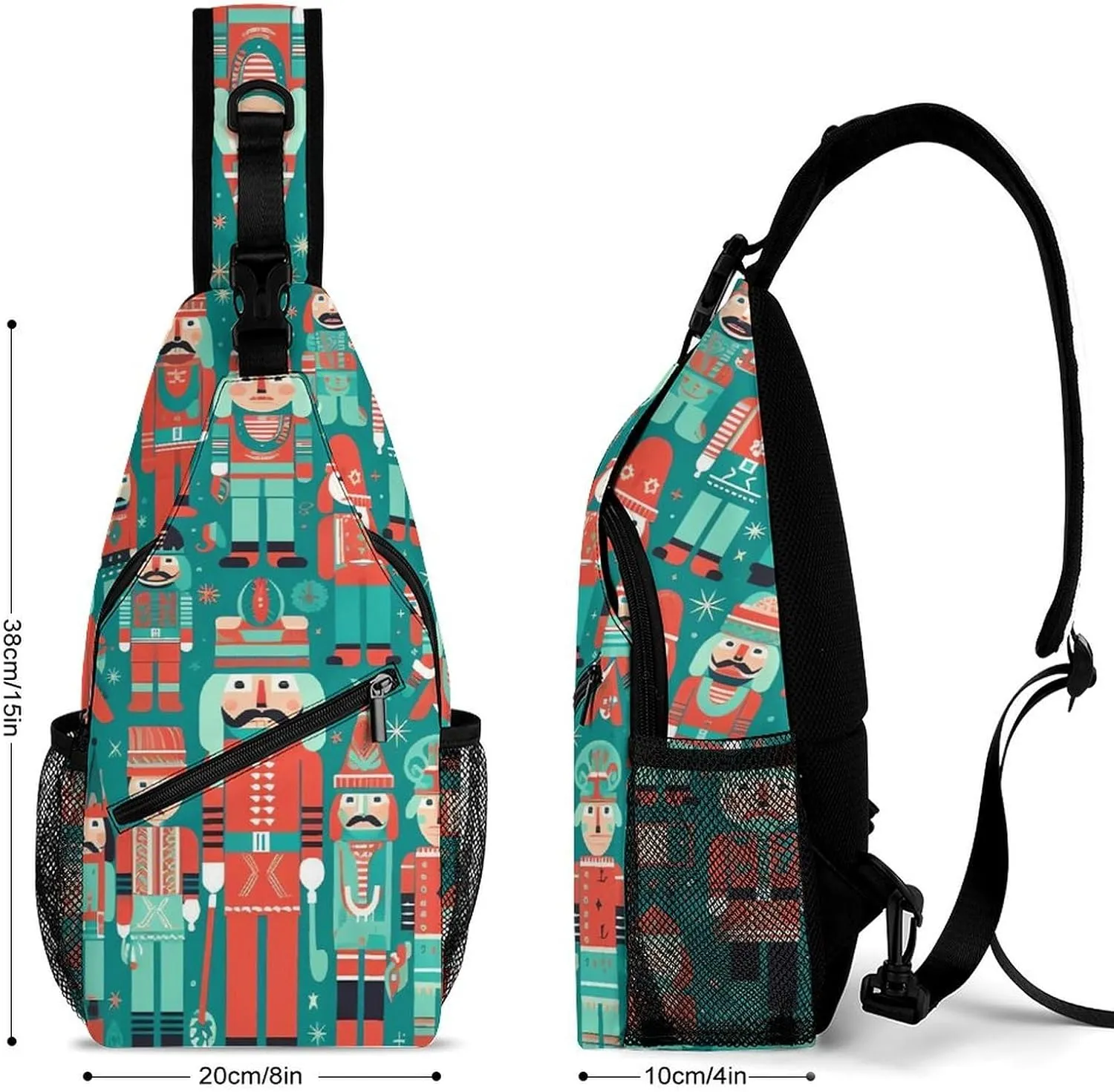 Small Sling Chest Bag Crossbody Bag for Men Women,Soldiers And Men Lightweight Gym Daypack for Travel Cycling Hiking