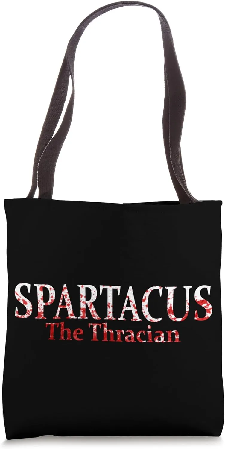 Spartacus The Thracian in Blood Splatter Tote Bag