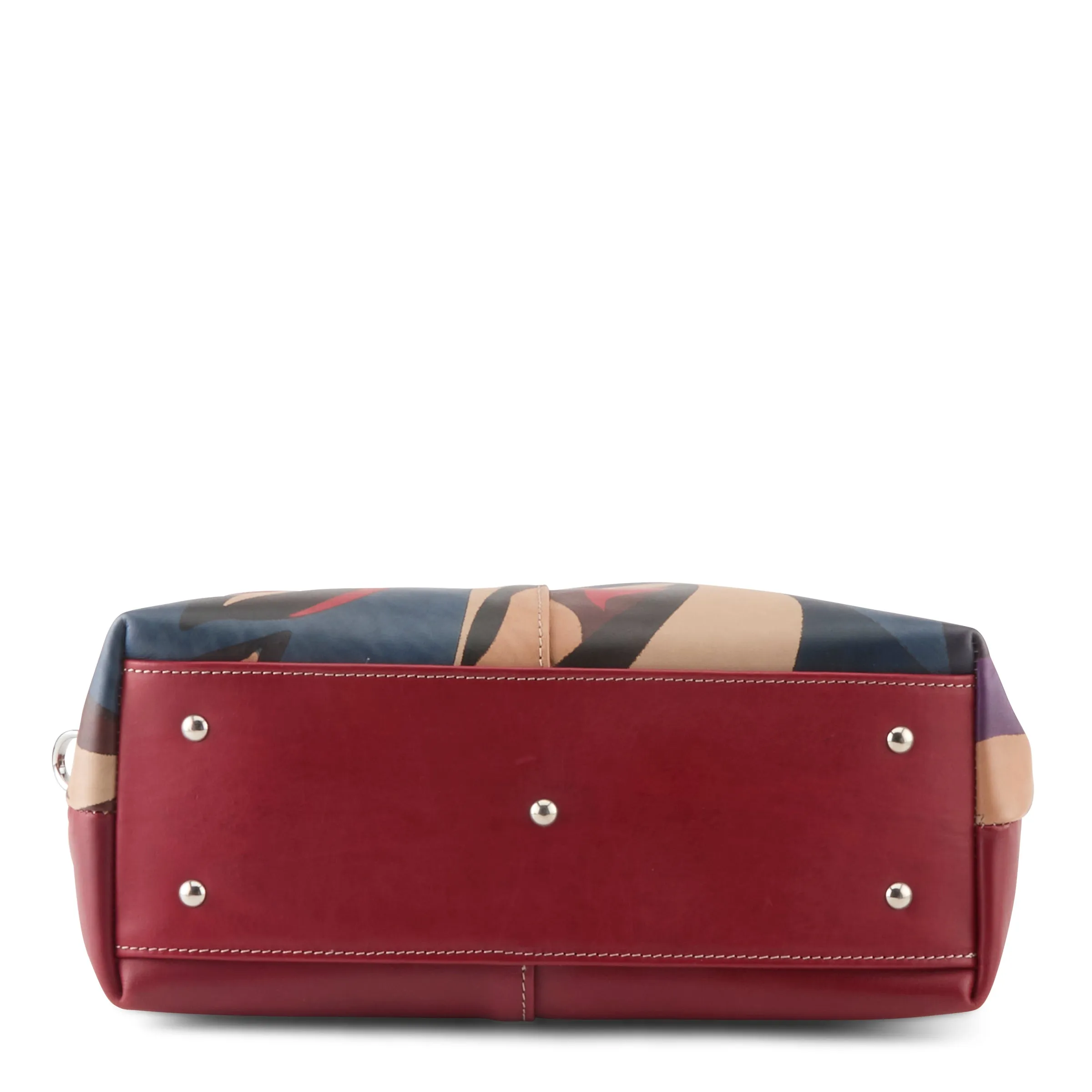 Spring Step Shoes L'Artiste HB Foglie Women's Red Multi Italian Leather Handbag