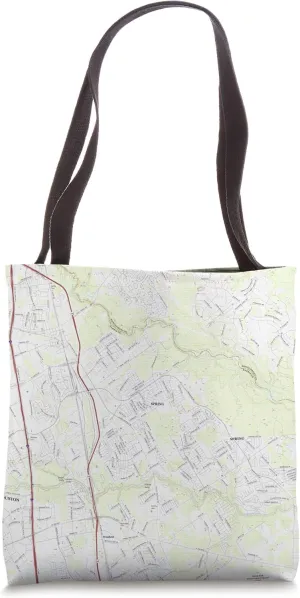 Spring TX Map (2016) Tote Bag