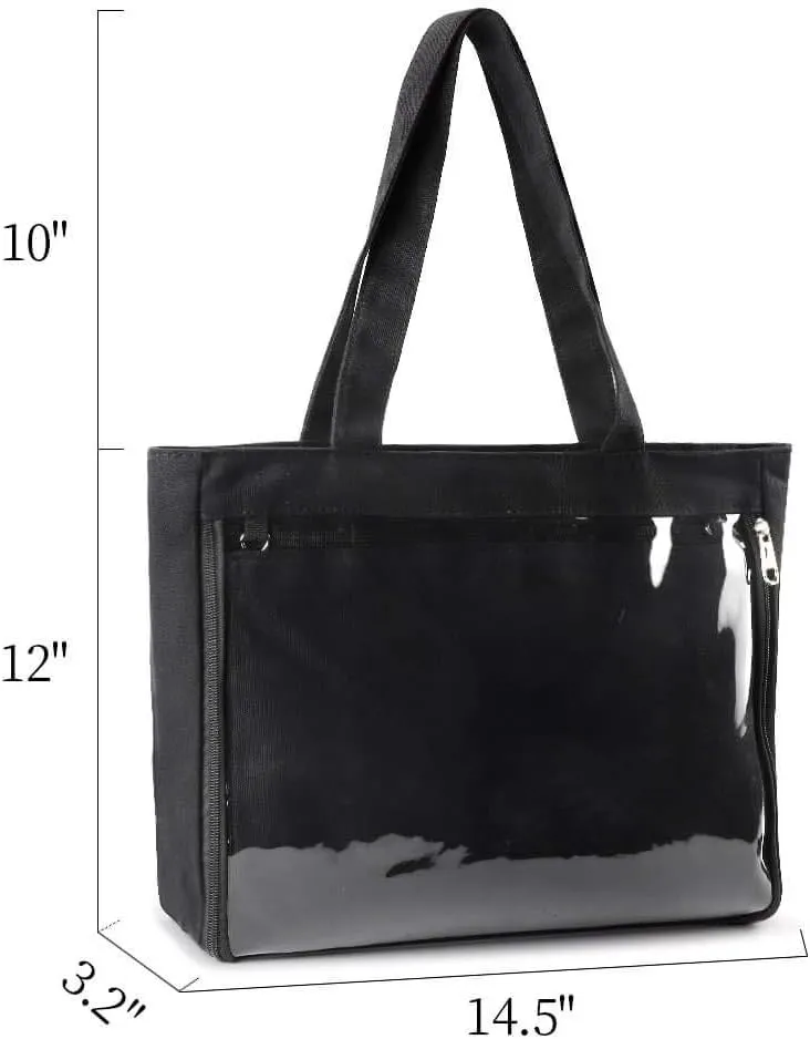 STEAMEDBUN Ita Bag with Insert Large Canvas Shoulder Tote Ita Purse for Cosplay