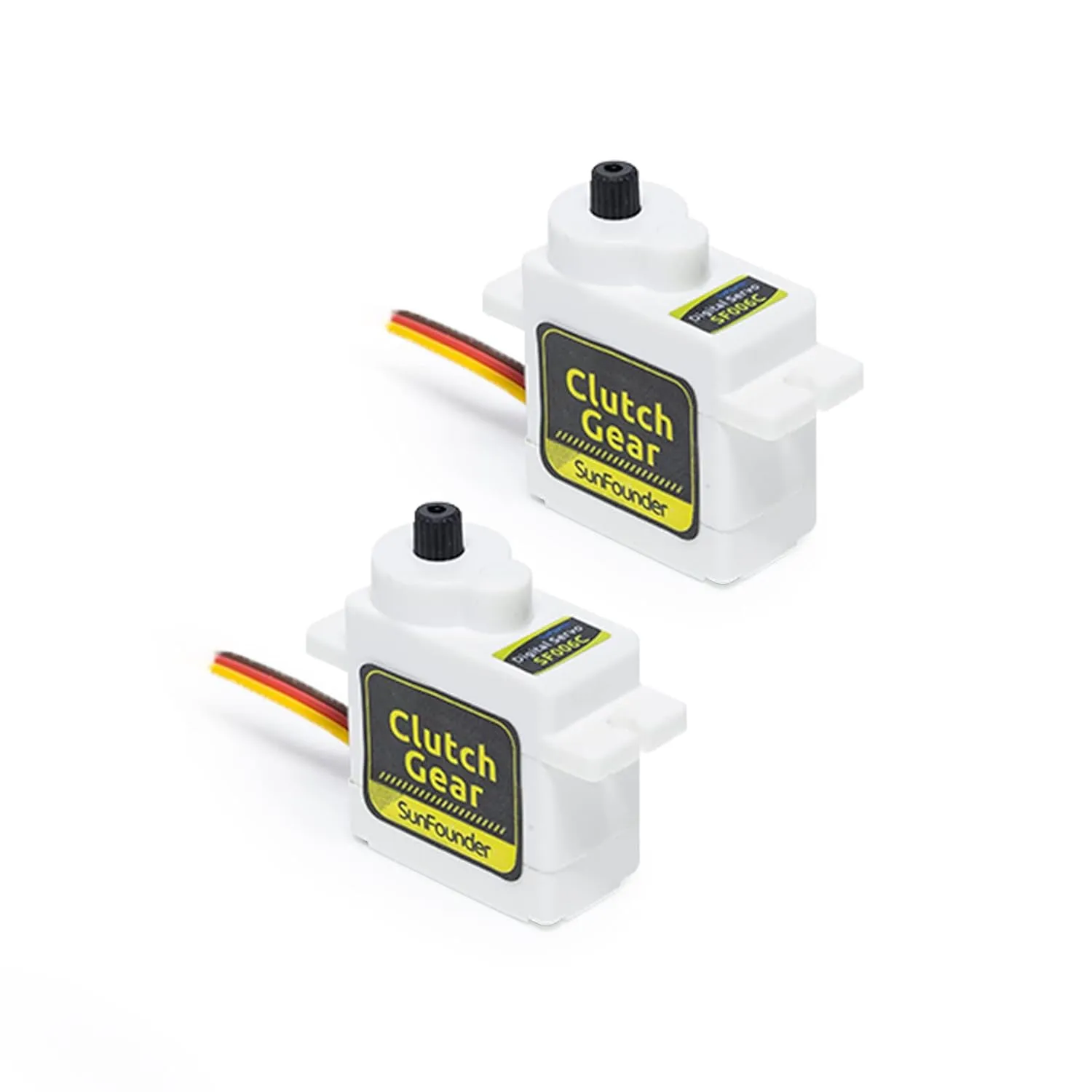 Sunfounder 2Pcs 9G SG90 Micro Servo Motor Kit for RC Robot Helicopter Airplane Boat Toy Controls, Pack of 2