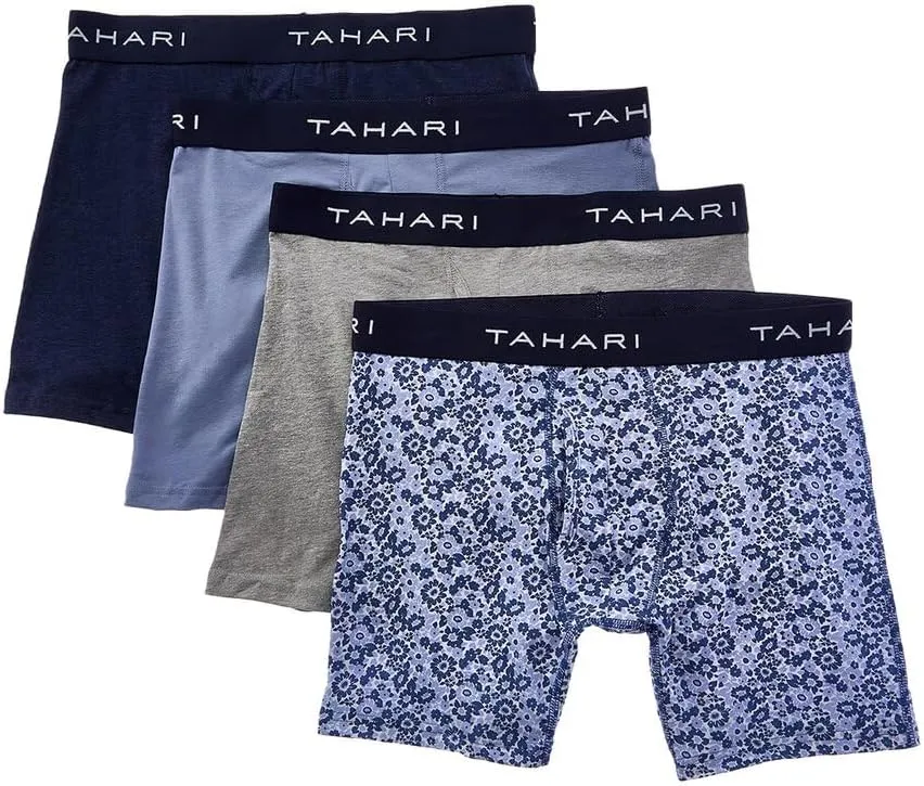 Tahari 4Pk Classic Fit Stretch Boxer Brief