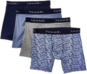 Tahari 4Pk Classic Fit Stretch Boxer Brief