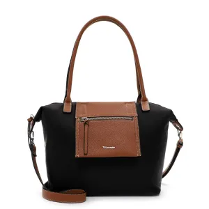 Tamaris Large Tote Bag Black Tan