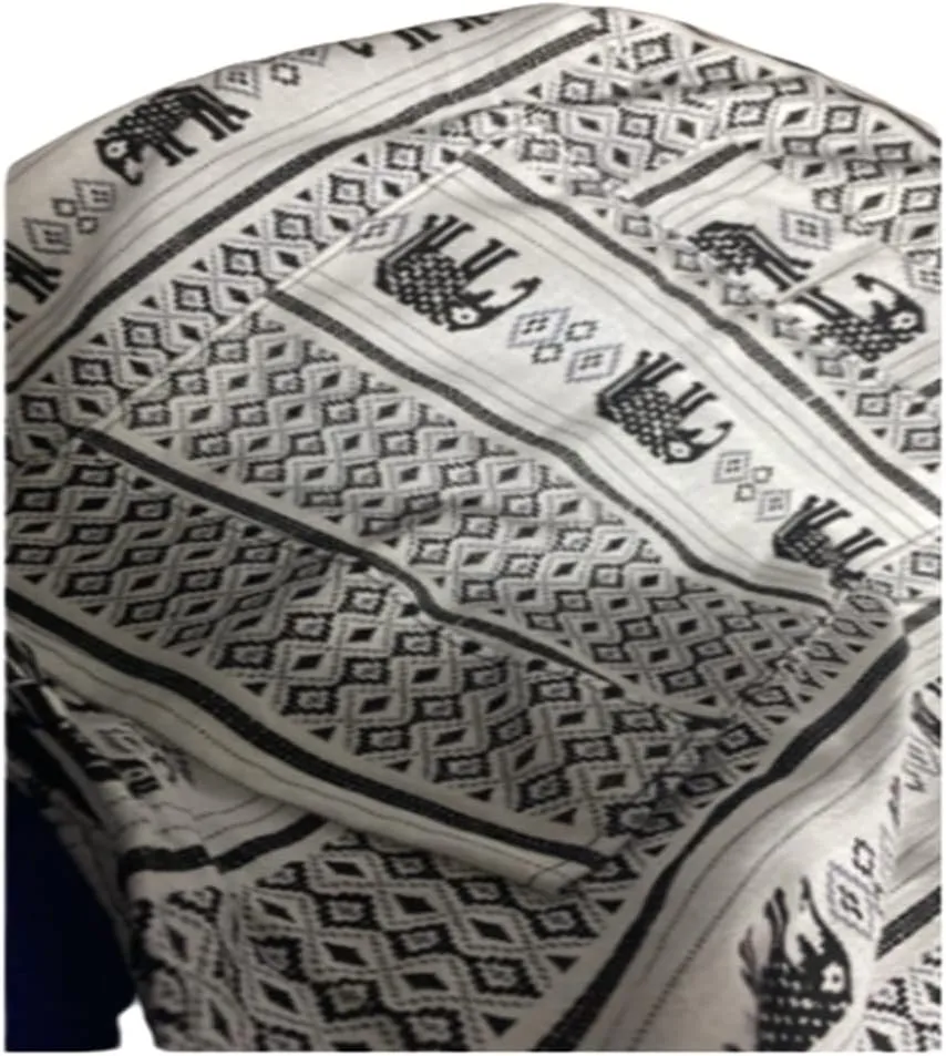 Taweengam Hippie Bag Boho Purse Ethnic Style for Ladys Women Men Crossbody Shoulder Handbag Thai Elephant Pattern