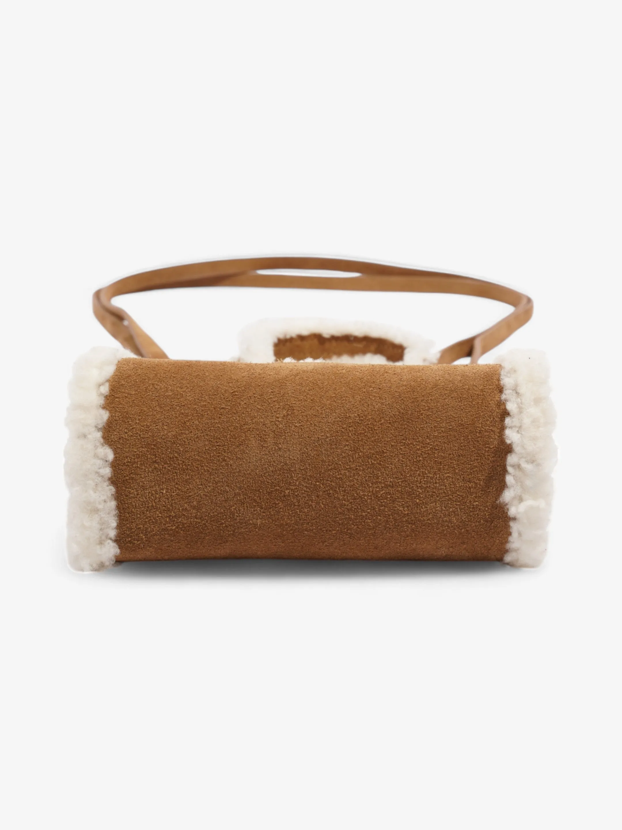 Telfar x Ugg Shopping Bag Chestnut / White Shearling Small