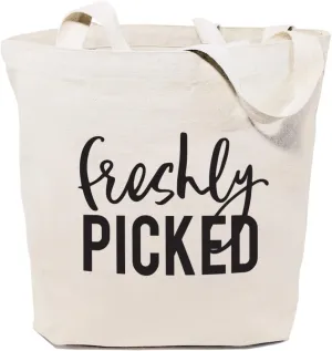 The Cotton & Canvas Co. Beach, Grocery, Farmers Market, Shopping and Travel Reusable Shoulder Tote and Handbag …