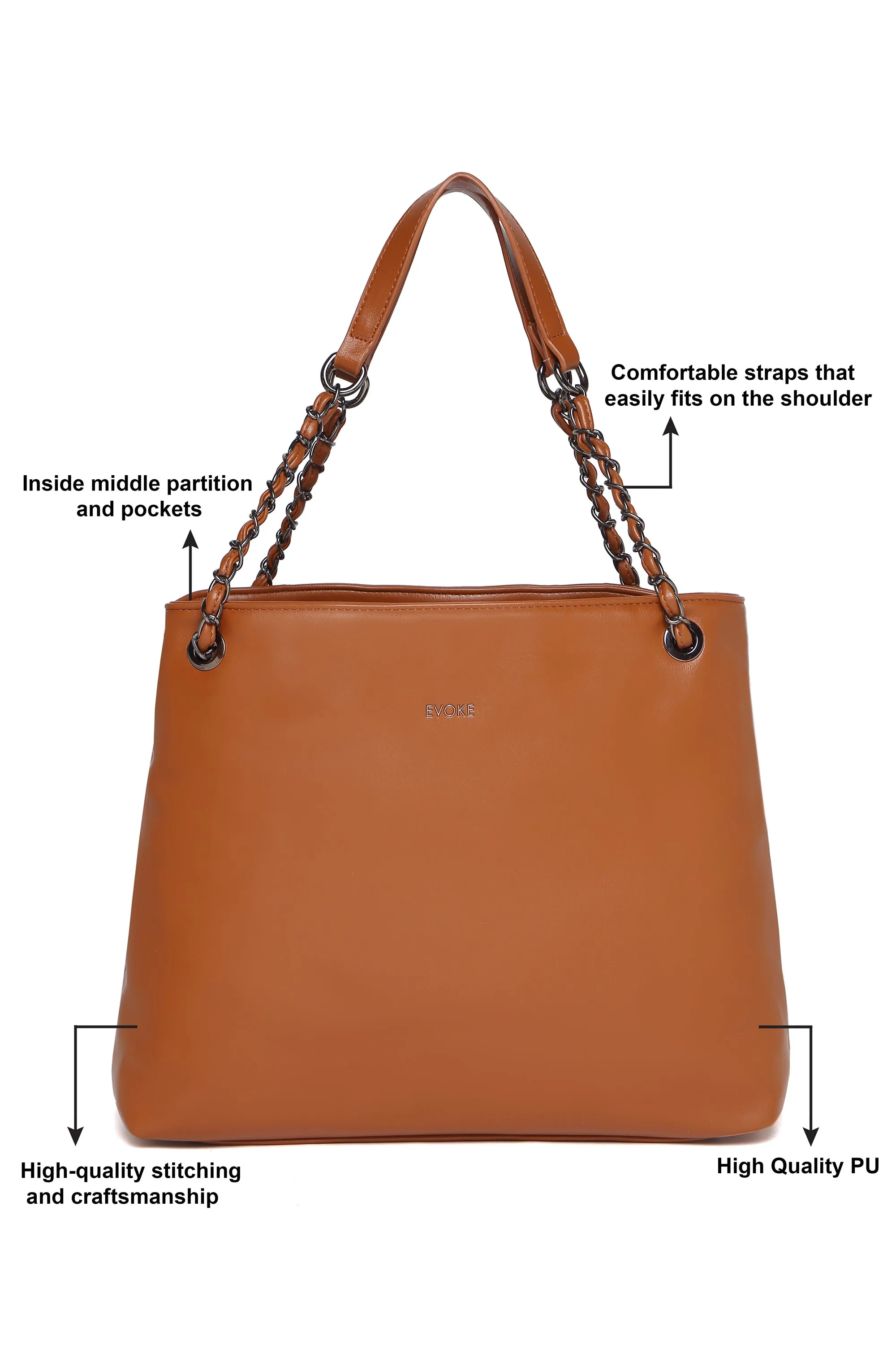 THE HUSTLE TOTE 255 TEXAS TAN