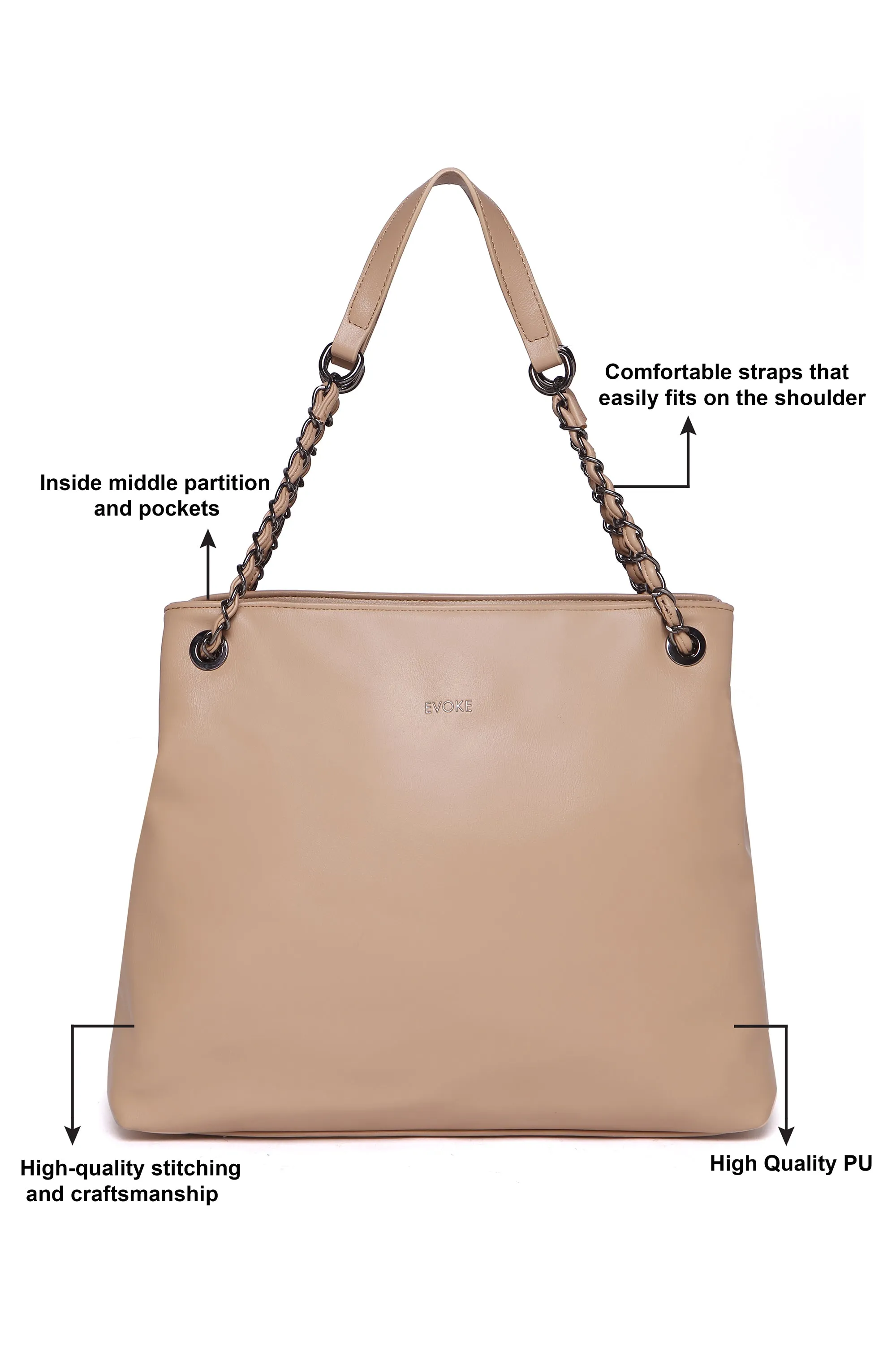THE HUSTLE TOTE 255 TEXAS TAN