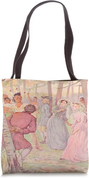 The Last of The Mohicans - Munro Daughters Captured by Magua Tote Bag