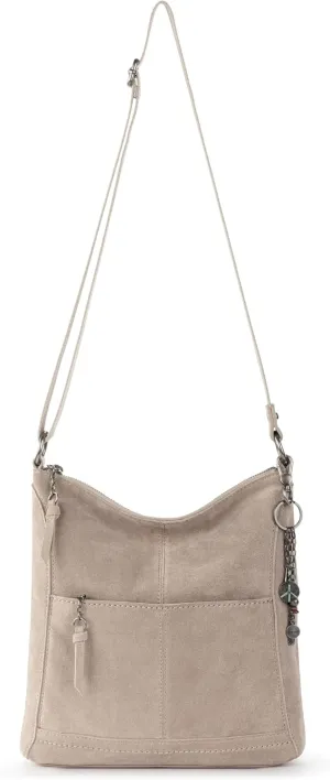 The Sak Lucia Crossbody Bag in Leather, Convertible Purse with Adjustable Strap