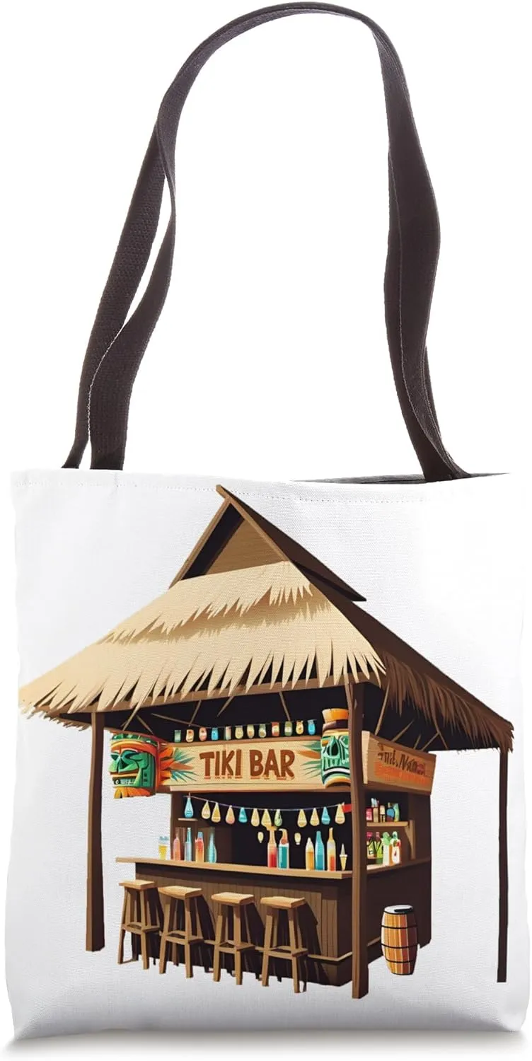 Tiki Bar Tote Bag