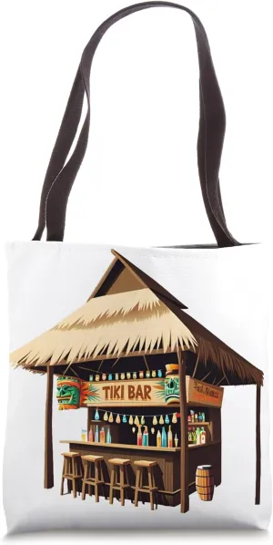 Tiki Bar Tote Bag