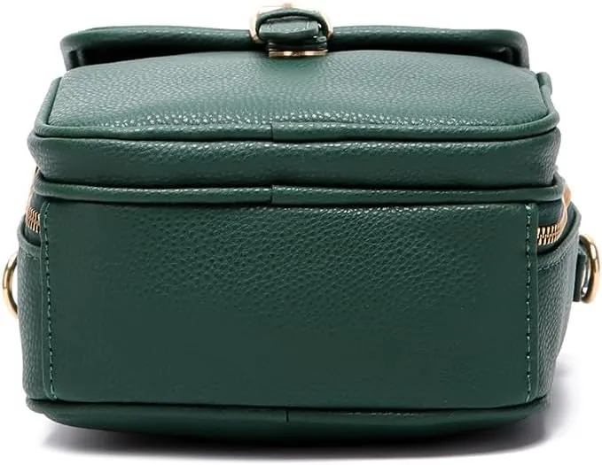 Tojoyride Crossbody Bag, Small Leather Crossbody Bags with Card Slots, Crossbody Purses for Women