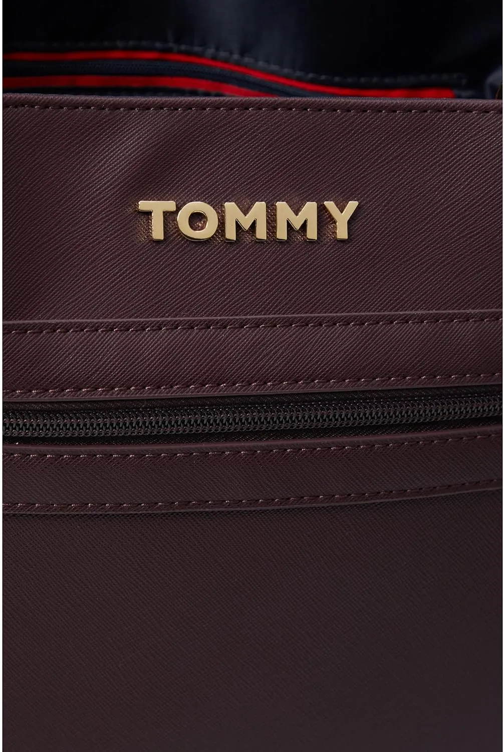 Tommy Hilfiger Women's Kendall Ii Tote-saffiano Pvc