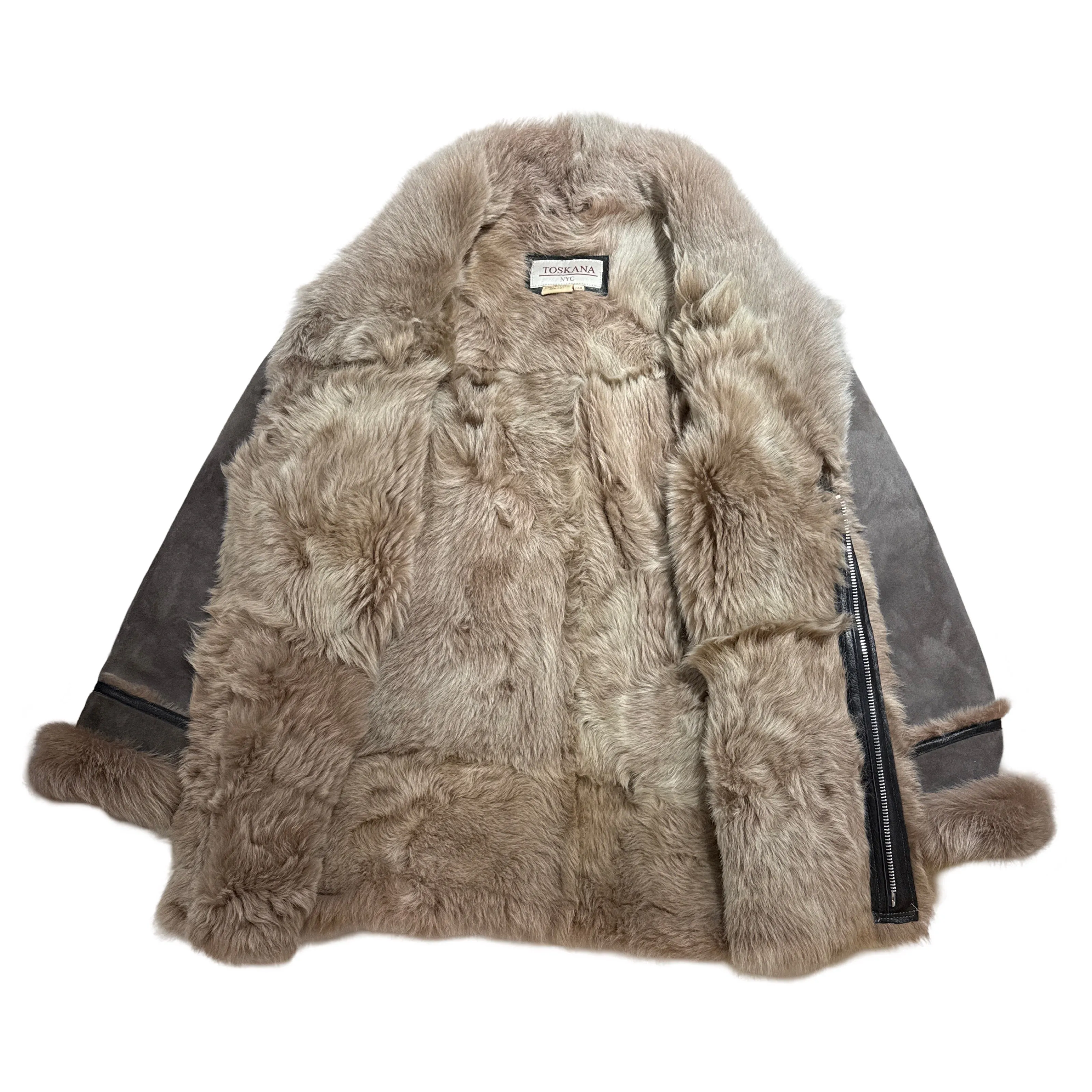 Toskana NYC Men's Shearling Toscana Sheepskin Coat