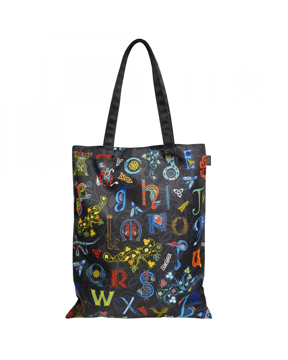 Tote Bag Black Book of Kells Patrick Francis Design.