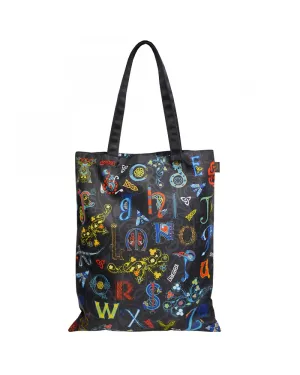 Tote Bag Black Book of Kells Patrick Francis Design.