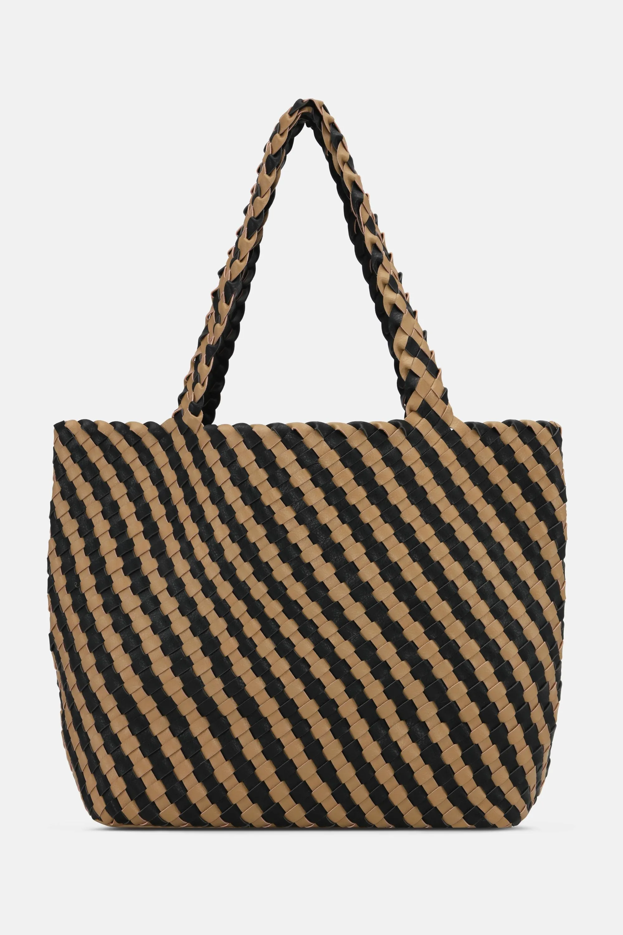 Tote Bag Flätad - Incense Black