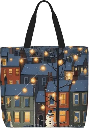 Tote Bag for Women Bold Colors Shoulder Bag with Zipper Handbag Large Capacity Reusable Grocery Bag