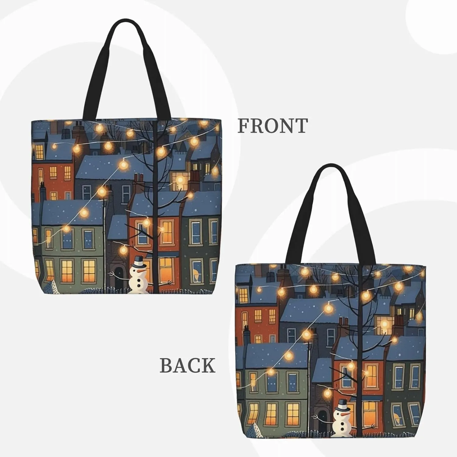 Tote Bag for Women Bold Colors Shoulder Bag with Zipper Handbag Large Capacity Reusable Grocery Bag