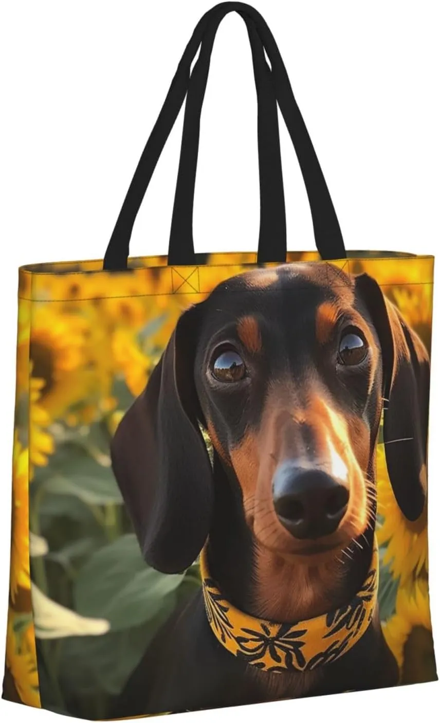 Tote Bag for Women Bold Colors Shoulder Bag with Zipper Handbag Large Capacity Reusable Grocery Bag