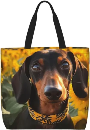 Tote Bag for Women Bold Colors Shoulder Bag with Zipper Handbag Large Capacity Reusable Grocery Bag