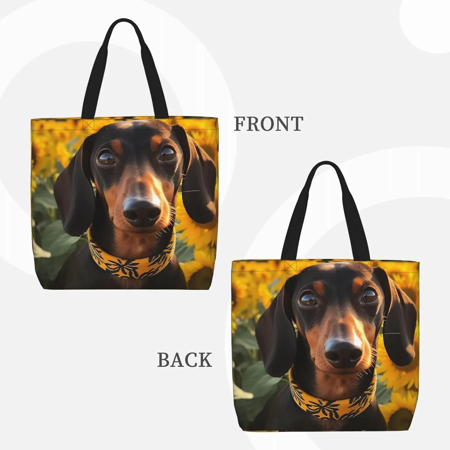Tote Bag for Women Bold Colors Shoulder Bag with Zipper Handbag Large Capacity Reusable Grocery Bag