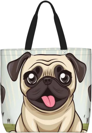 Tote Bag for Women Coffee between raindrops Shoulder Bag with Zipper Handbag Large Capacity Reusable Grocery Bag