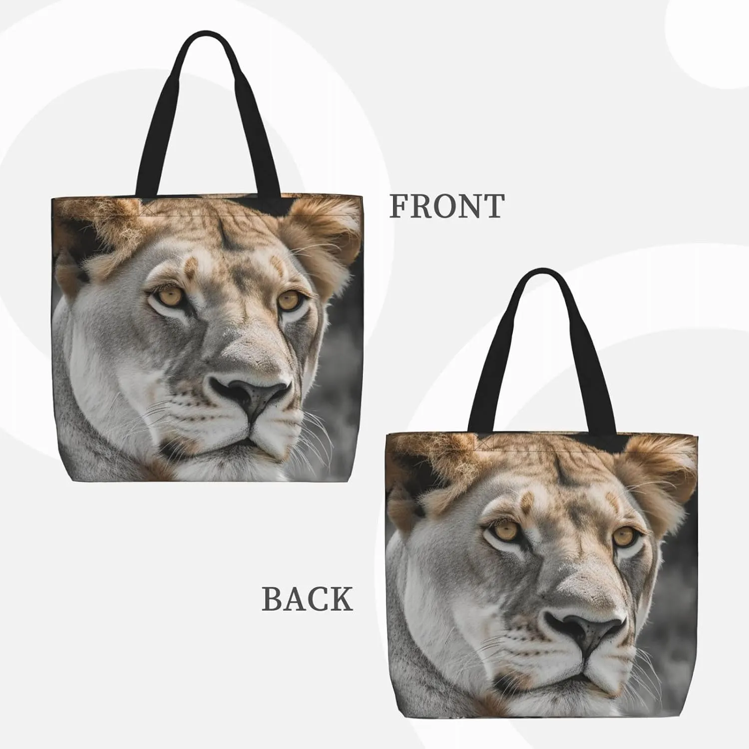Tote Bag for Women Computer technology Shoulder Bag with Zipper Handbag Large Capacity Reusable Grocery Bag