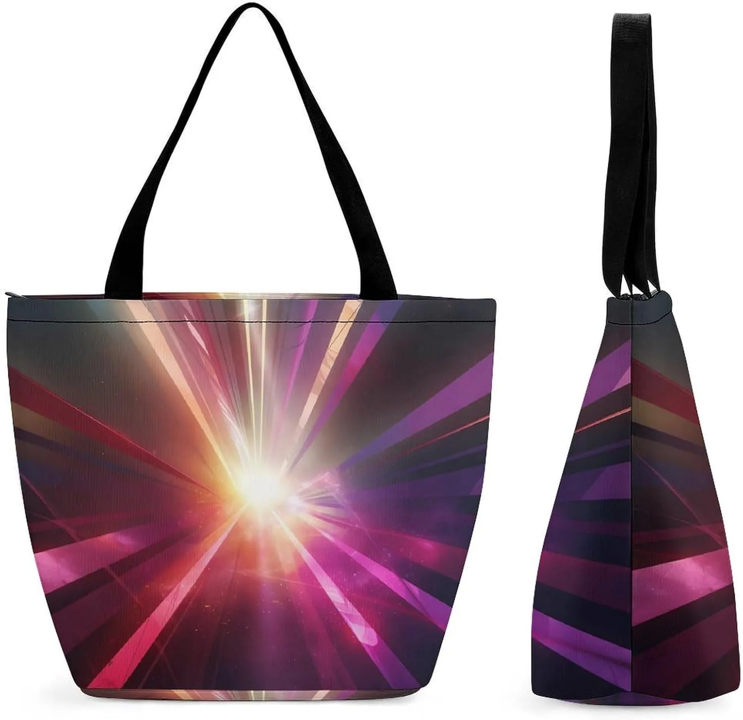 Tote Bag for Women Grocery Bag Christmas Gnome Foldable Shopping Bags Reusable Large Tote Bag