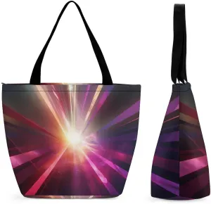 Tote Bag for Women Grocery Bag Christmas Gnome Foldable Shopping Bags Reusable Large Tote Bag