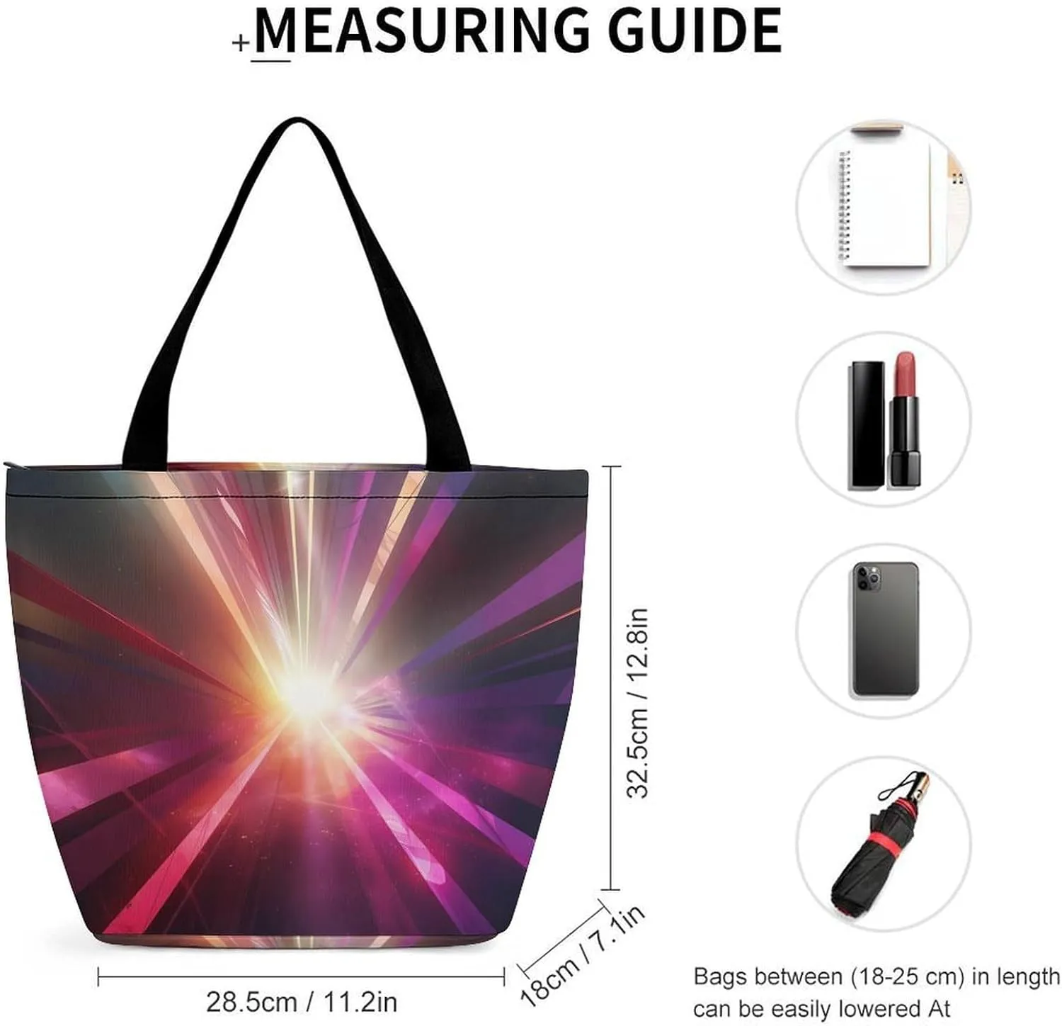 Tote Bag for Women Grocery Bag Christmas Gnome Foldable Shopping Bags Reusable Large Tote Bag