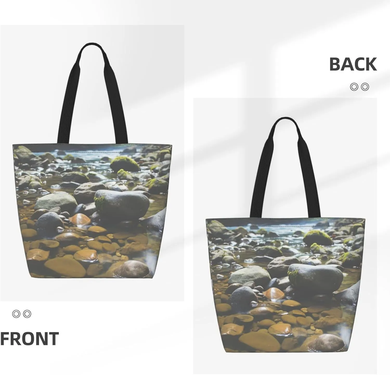 Tote Bag for Women Grocery Bag Reusable Shopping Bag Universe Starry Stars Handbag Foldable Shoulder Bag