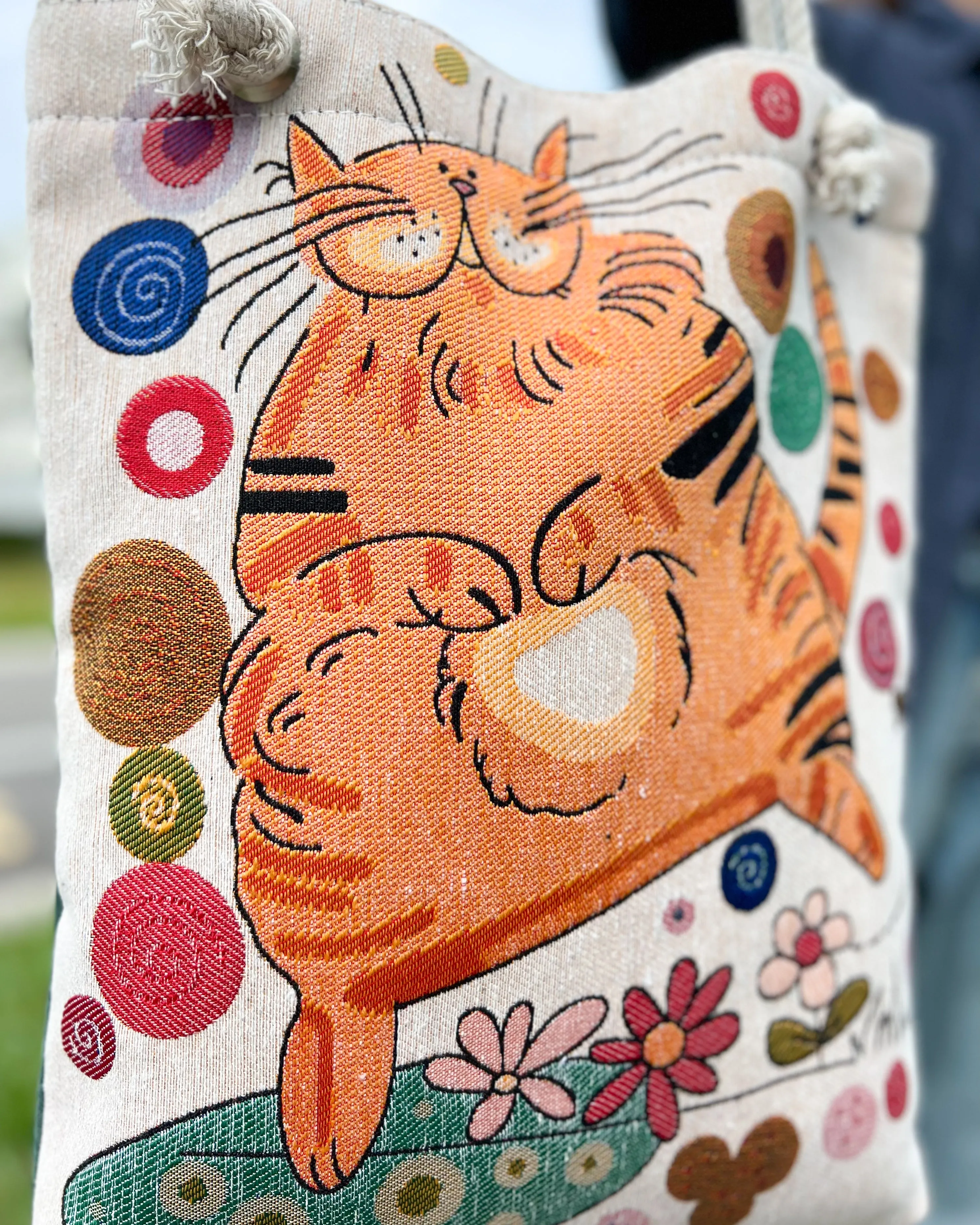 Tote Bag for Women, Woven Tote Bag