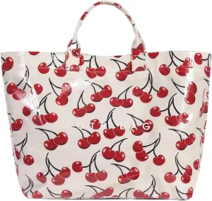 Tote Bag for Women,Large Work Tote Bag Clear Plastic Handbag PVC Letter Printed Bag Kraft Paper Hobo Bag with Handle