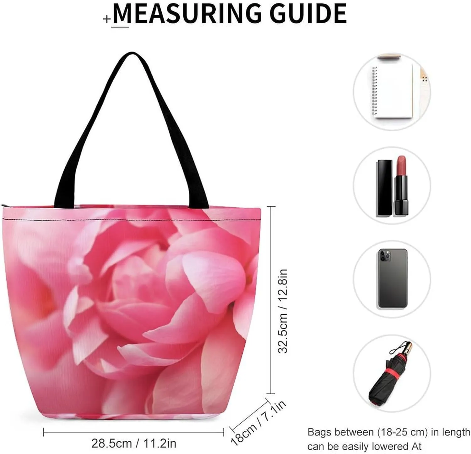 Tote Bag Reusable Grocery Bag Foldable Shopping Bag Extra Large Shoulder Bag Dairy Cow Tote Bag for Travel Work