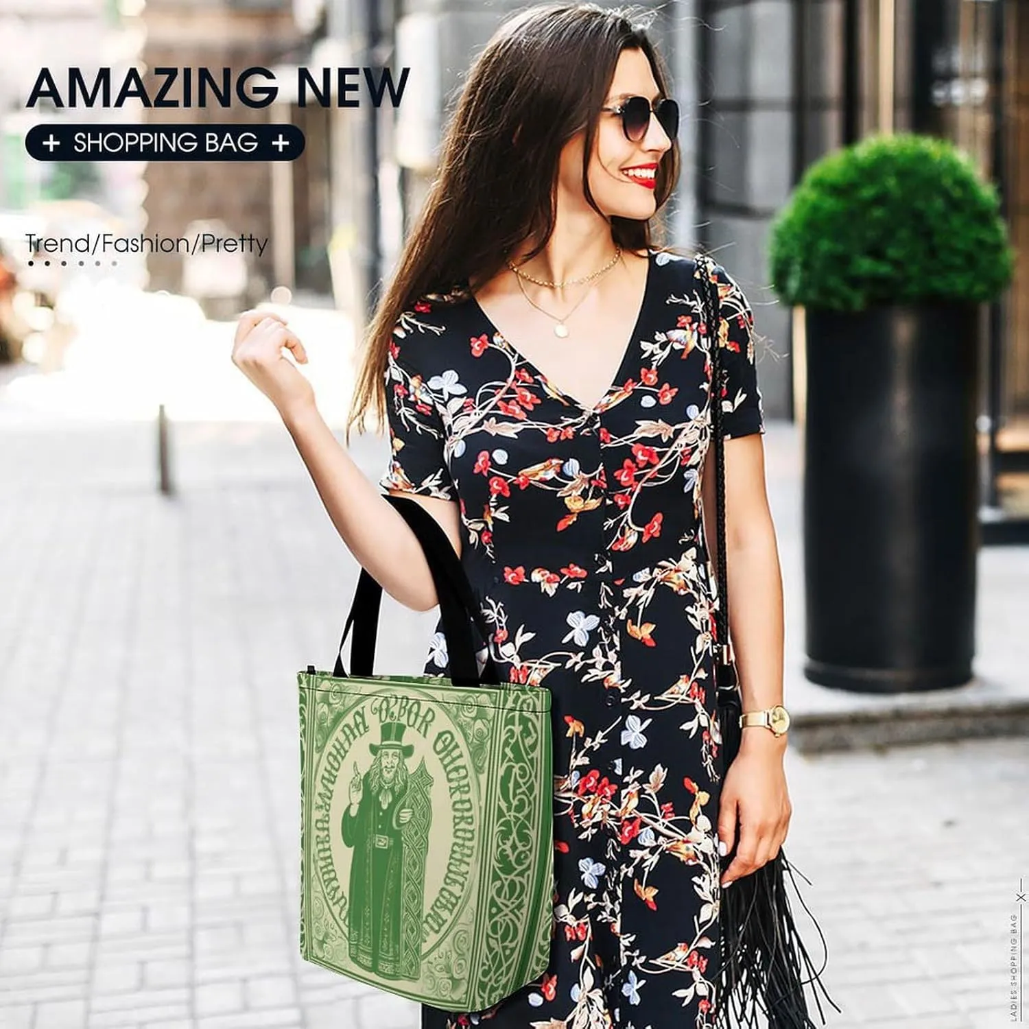 Tote Bag Reusable Grocery Bag Foldable Shopping Bag Extra Large Shoulder Bag Rooster Tote Bag for Travel Work