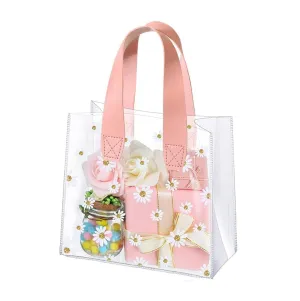Transparent PVC Tote Bag Goodie Gift Packing Bag