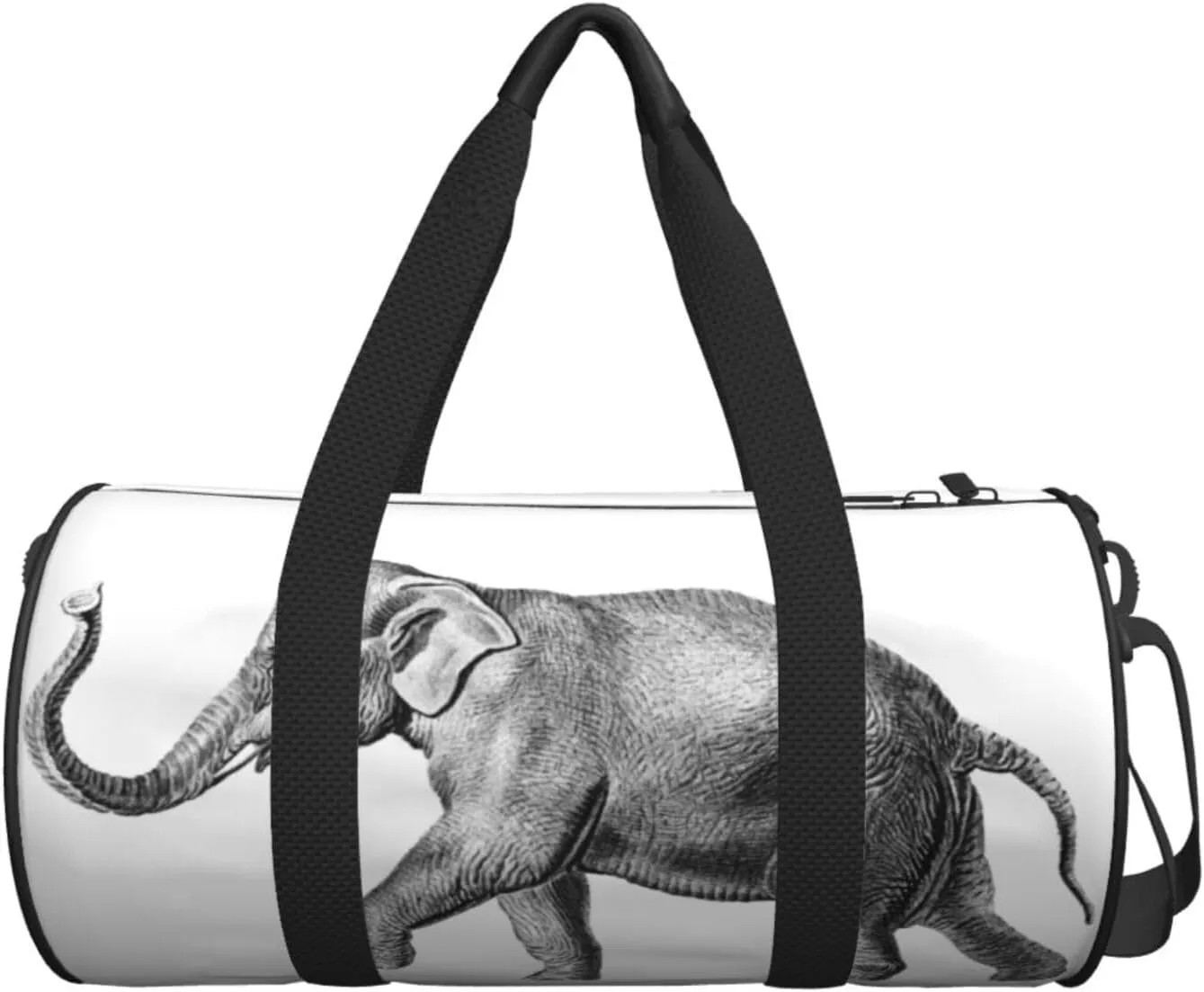 Travel Duffle Bag for Men Women, Elephant Duffle Bags for Sport Gym Overnight Luggage