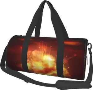 Travel Duffle Bag for Men Women, Night Explosion Duffle Bags for Sport Gym Overnight Luggage