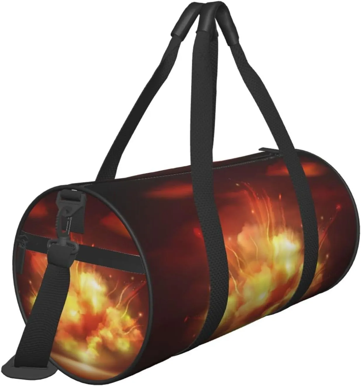 Travel Duffle Bag for Men Women, Night Explosion Duffle Bags for Sport Gym Overnight Luggage