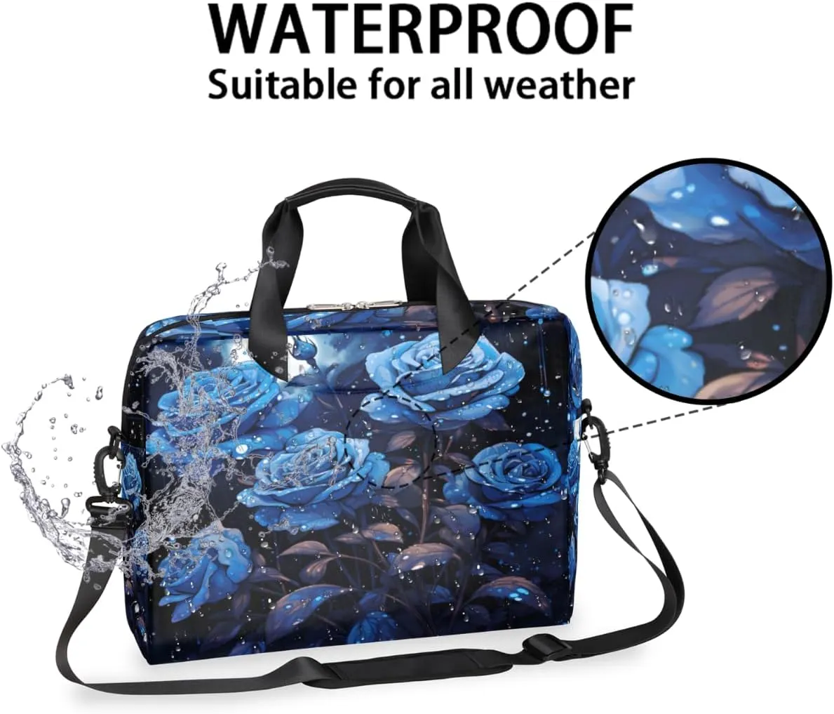 TropicalLife Laptop Bag Waterproof Messenger Shoulder Bag Carrying Case Laptop Briefcase Office Travel Computer Bag