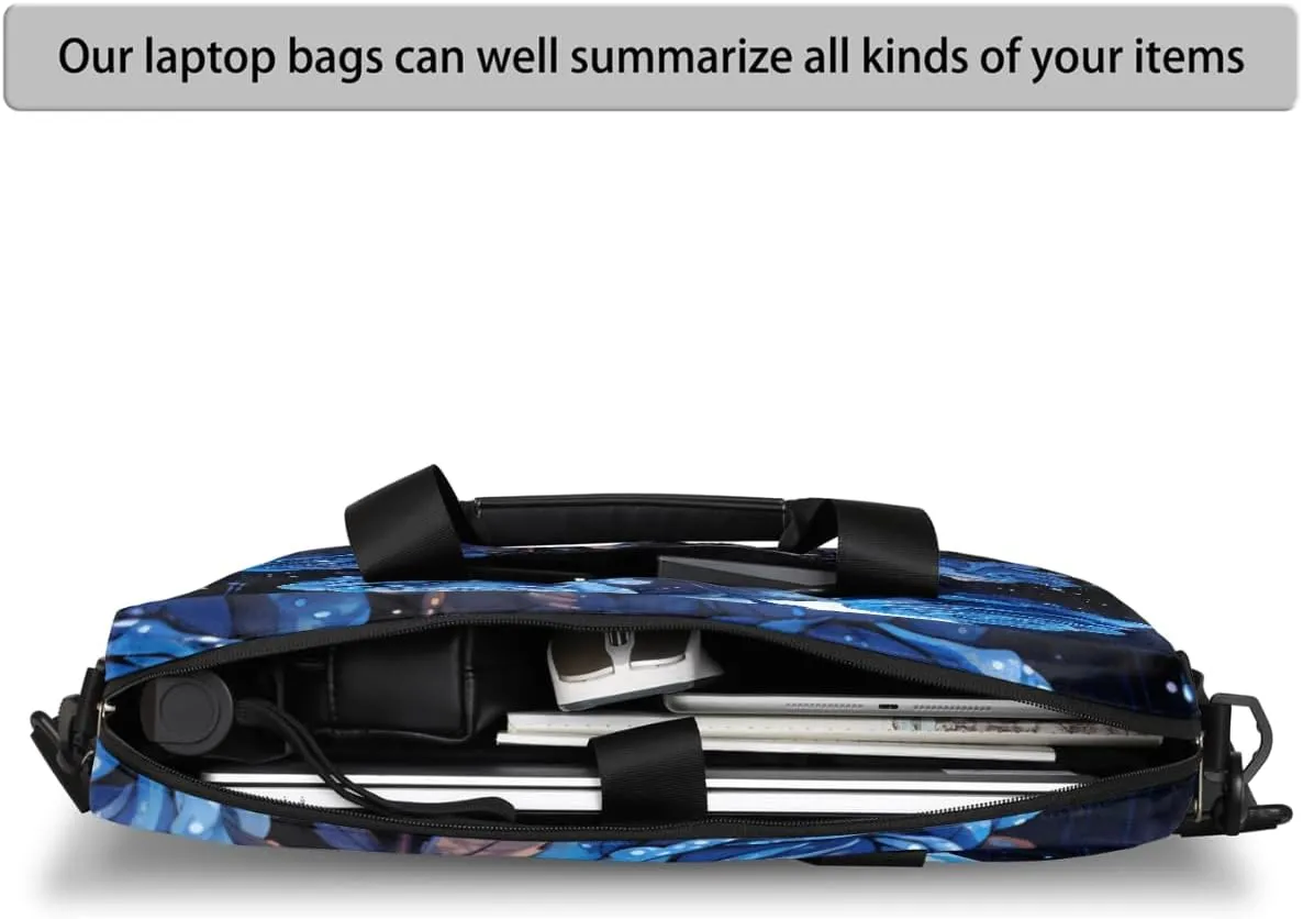 TropicalLife Laptop Bag Waterproof Messenger Shoulder Bag Carrying Case Laptop Briefcase Office Travel Computer Bag