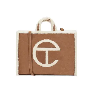 UGG X TELFAR LARGE SHOPPER CHESTNUT