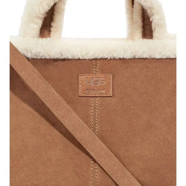 UGG X TELFAR LARGE SHOPPER CHESTNUT