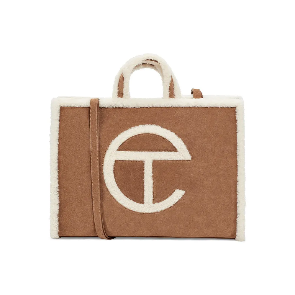 UGG X TELFAR LARGE SHOPPER CHESTNUT
