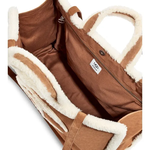 UGG X TELFAR LARGE SHOPPER CHESTNUT