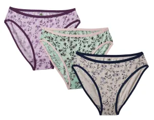 UNMADE BIKINI LINE FLORAL PRINT (PACK OF 3)